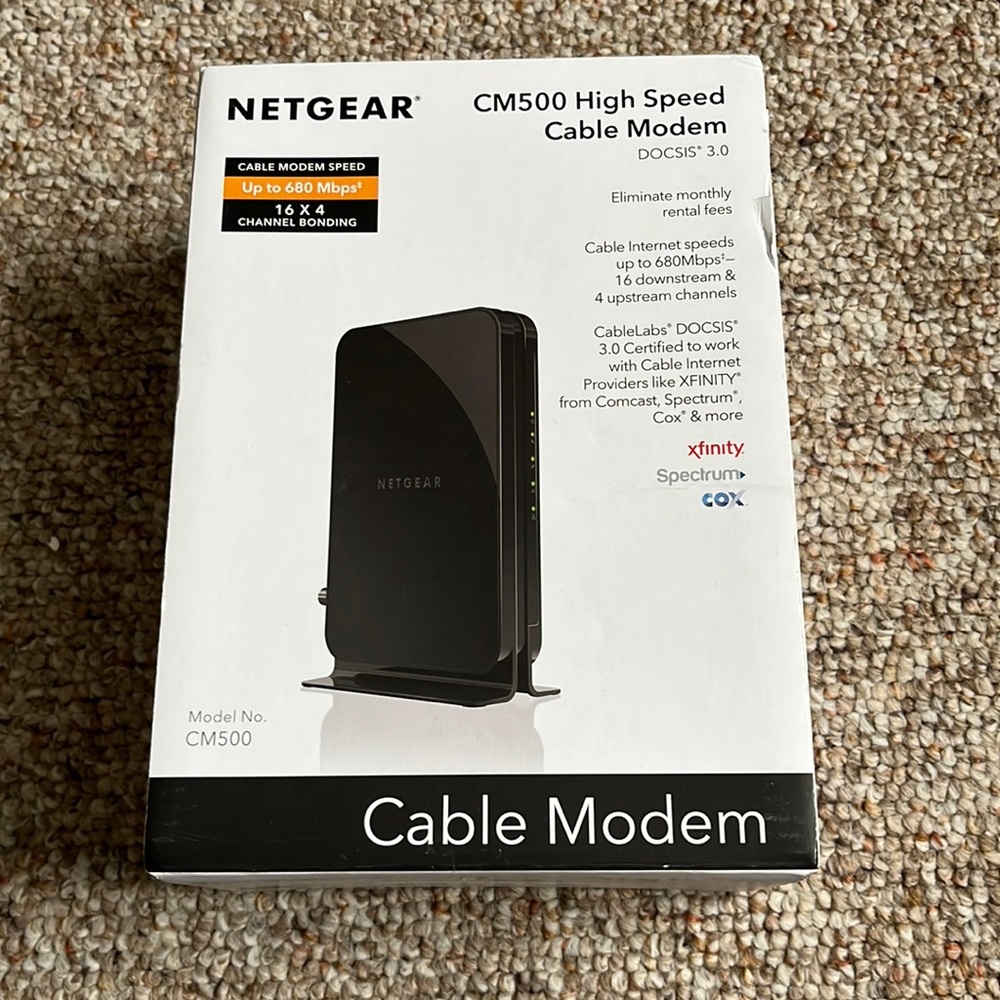 Netgear CM500 High Speed Cable Modem